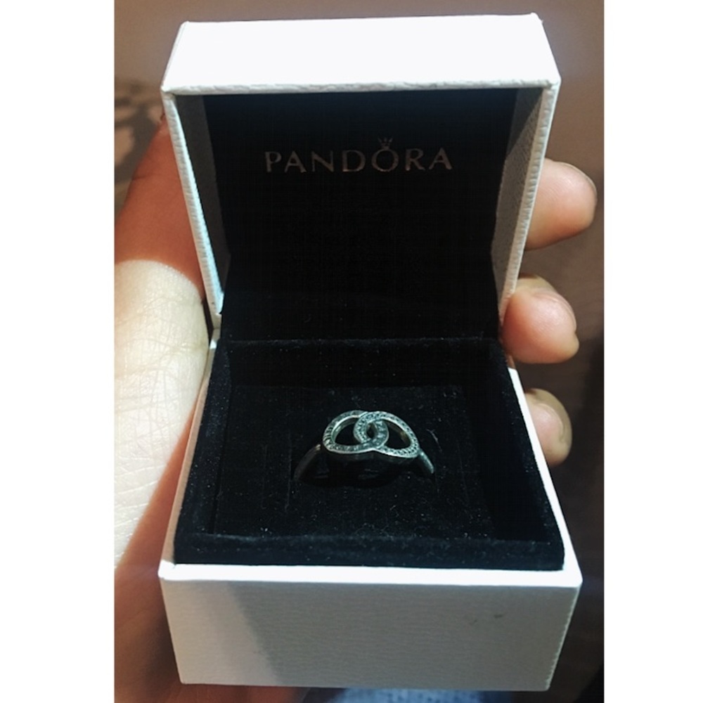Pandora Circles Ring Clear